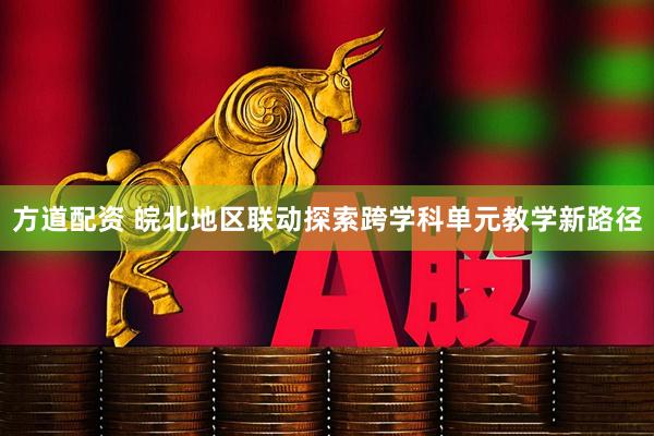 方道配资 皖北地区联动探索跨学科单元教学新路径
